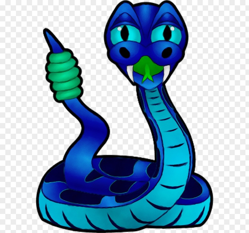 Aqua Serpent PNG