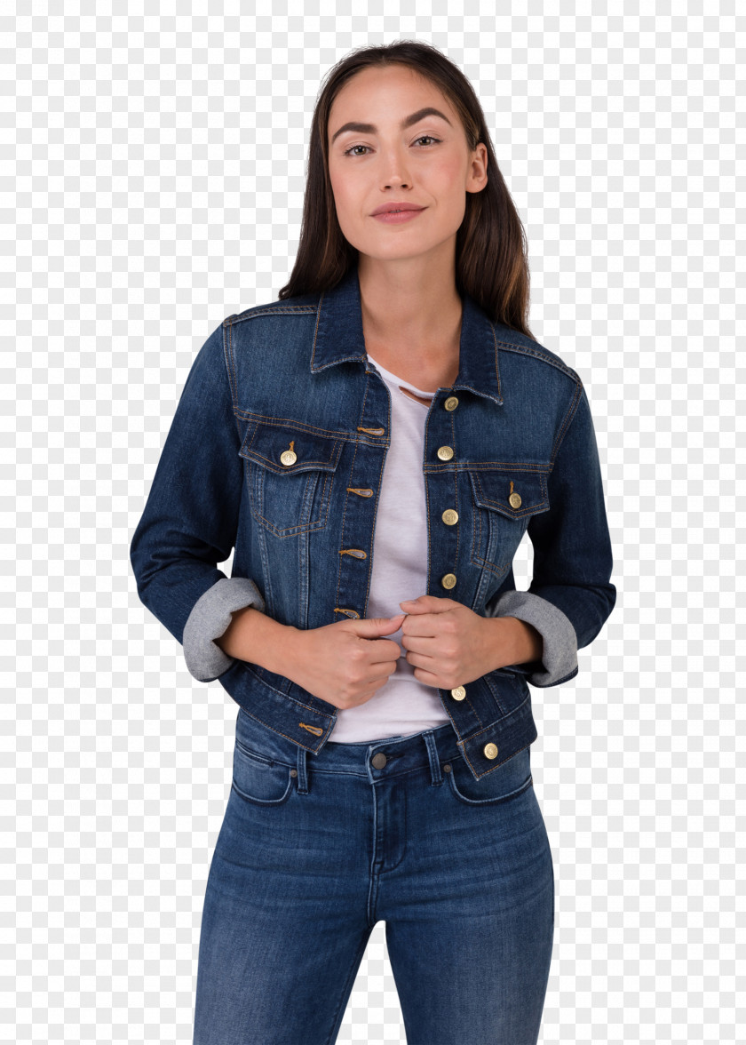Jeans Cardigan Jacket Coat Fashion PNG
