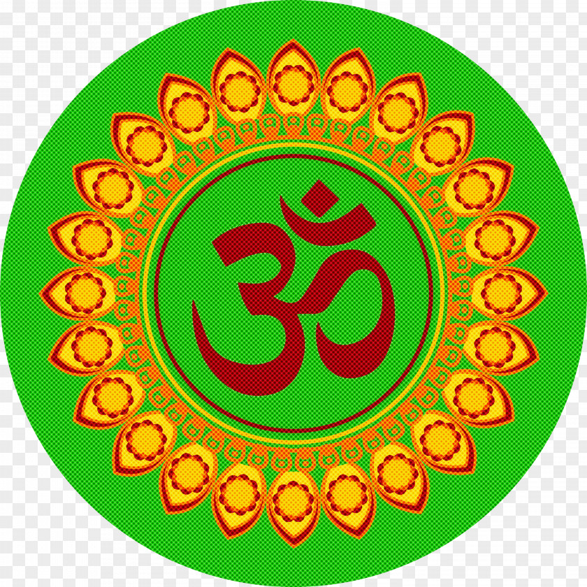 Om Meditation Symbol Hindu Iconography Religious PNG