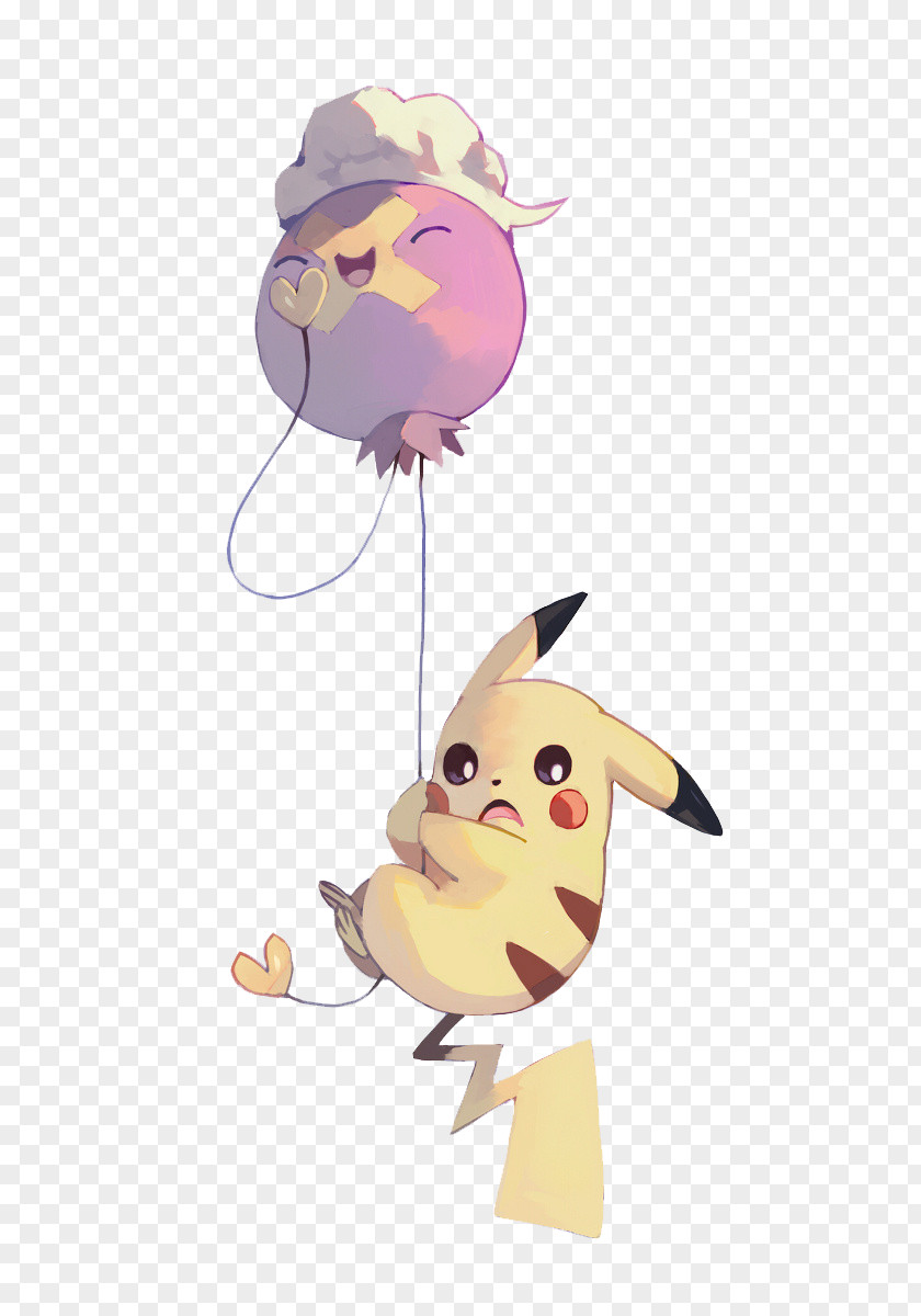 Pikachu Illustration Pokémon Drifloon Spinda Drifblim PNG