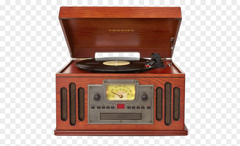 Record Player Phonograph Crosley Compact Cassette Deck PNG