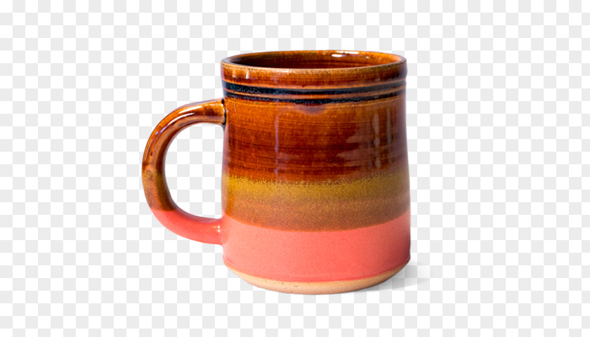 Root Beer Float Coffee Cup Ceramic Mug Pottery PNG