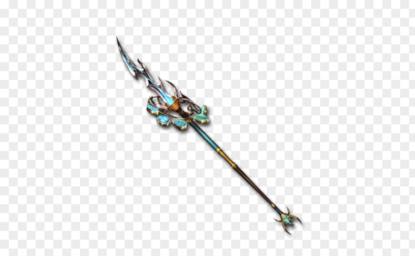 Spear Granblue Fantasy Weapon Hoko Yari Raijin PNG