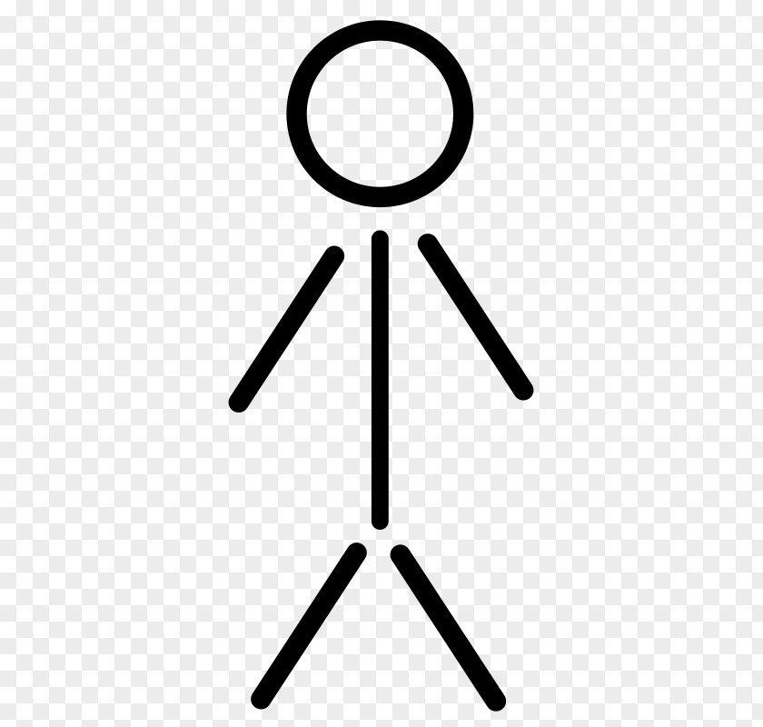 Symbol Silhouette Stick Figure Line PNG