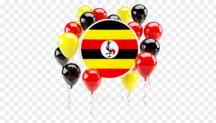 UGANDA FLAG Balloon Flag Of The Dominican Republic PNG