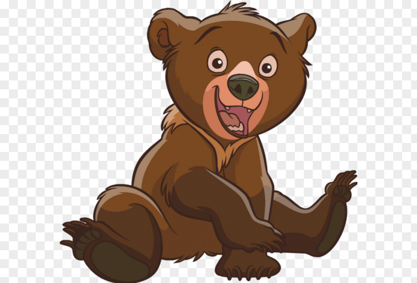 Animation Animal Figure Bear Cartoon PNG