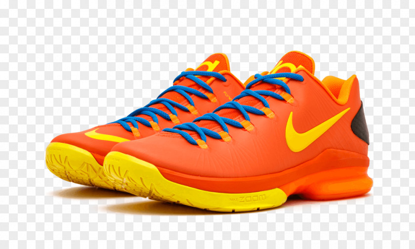 Orange Sports Shoes Nike Zoom KD Line PNG