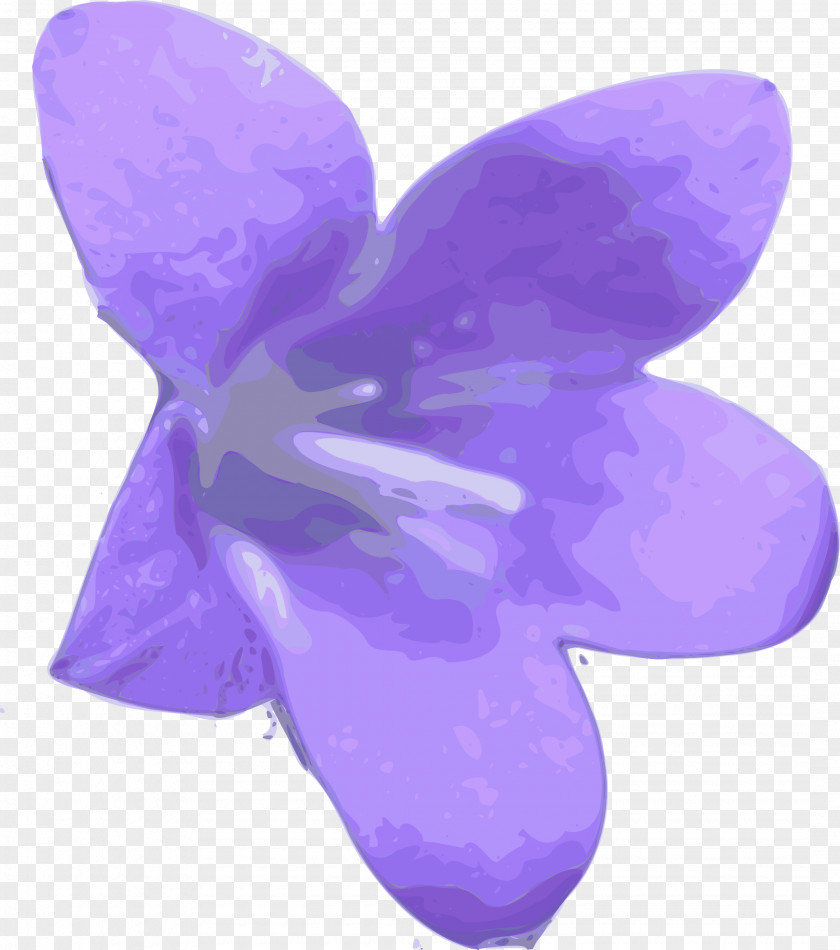 Purple Flower Fleur-de-lis Clip Art PNG