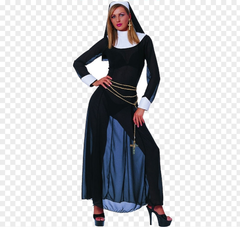 Bad Habit Costume Dress Nun Woman Skirt PNG