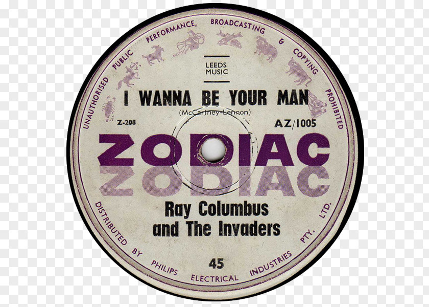 Columbusnewzealandklasse I Wanna Be Your Man Ray Columbus & The Invaders Zodiac Font PNG
