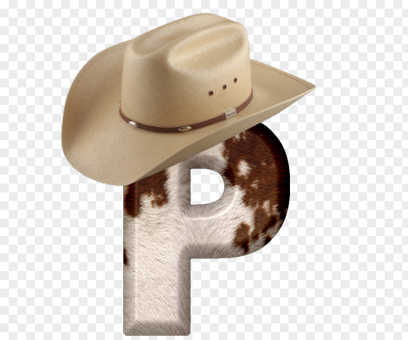 Cow Boy Cowboy Hat Alphabet Letter PNG