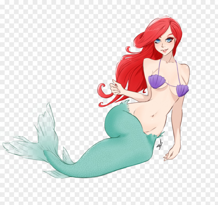 Mermaid Ariel Drawing YouTube PNG
