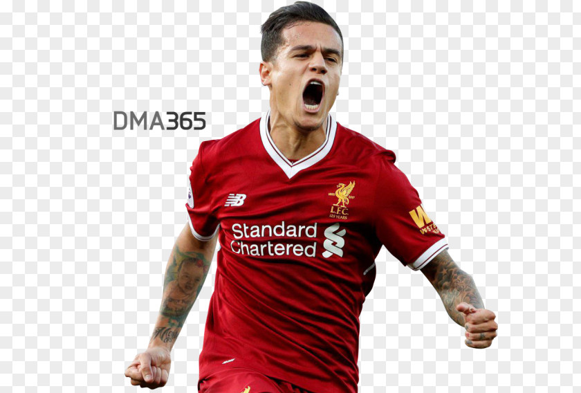 Philippe Coutinho Liverpool F.C. Merseyside Derby Brazil National Football Team Player PNG