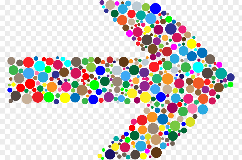 Colorful Dots Clip Art PNG