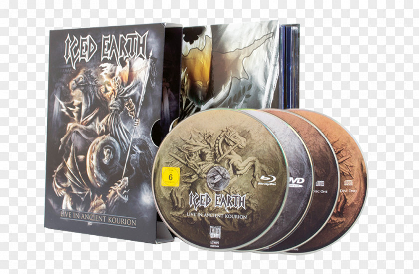 Dvd Live In Ancient Kourion Iced Earth Dystopia Festivals Of The Wicked PNG