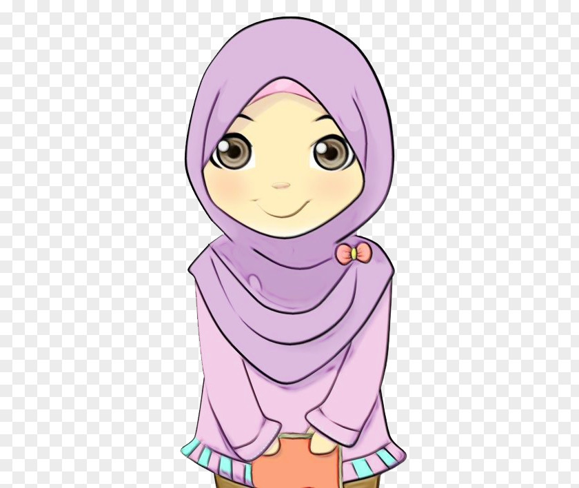 Fictional Character Purple Cartoon Face Pink Violet Nose PNG