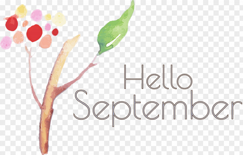 Hello September September PNG