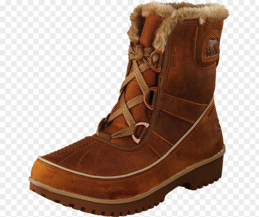 Hiking Boot Fur Footwear Snow Shoe Brown PNG