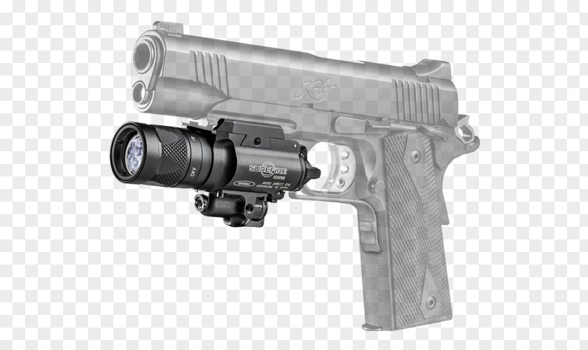 Light Gun Lights Surefire X400 Vampire Flashlight PNG
