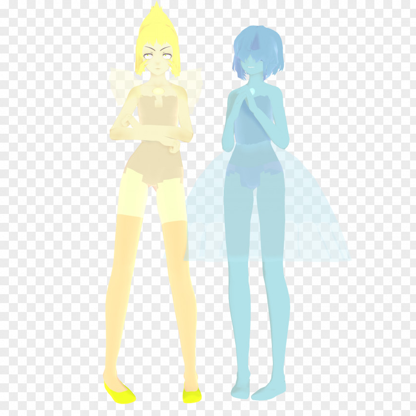 Pearl Pin Yellow Diamond Color Blue PNG