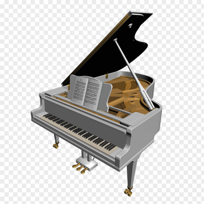 Piano Player Musical Instruments Digital Spinet PNG