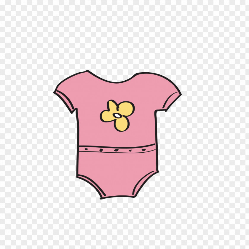 Pink Baby Graphics T-shirt Cartoon Clothing PNG