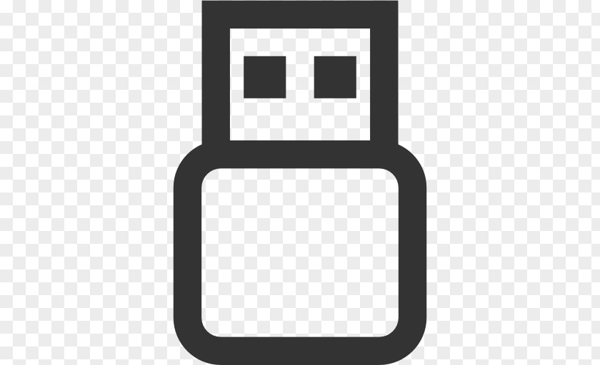 USB Flash Drive Icon 3.0 Font Awesome PNG