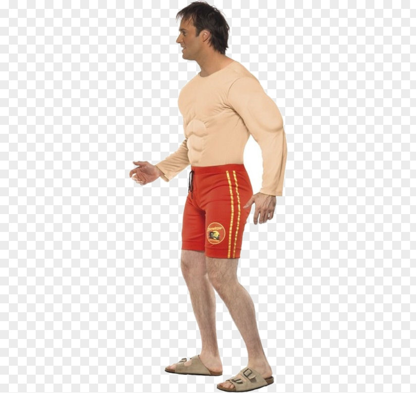 Baywatch Costume Party Lifeguard Red PNG