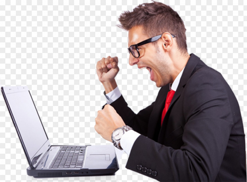 Businessman Laptop Businessperson Computer Repair Technician PNG