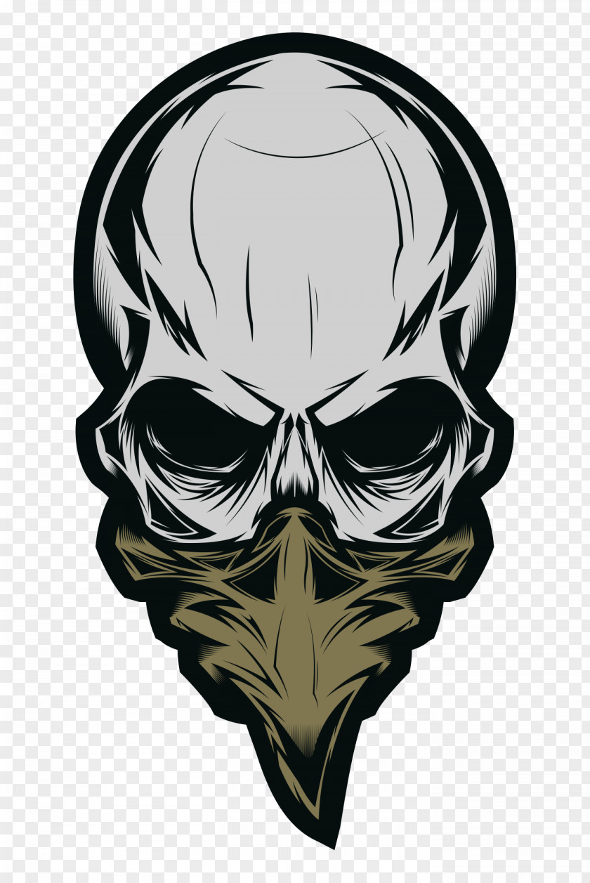 Skull Older Designer Sticker Jaw PNG