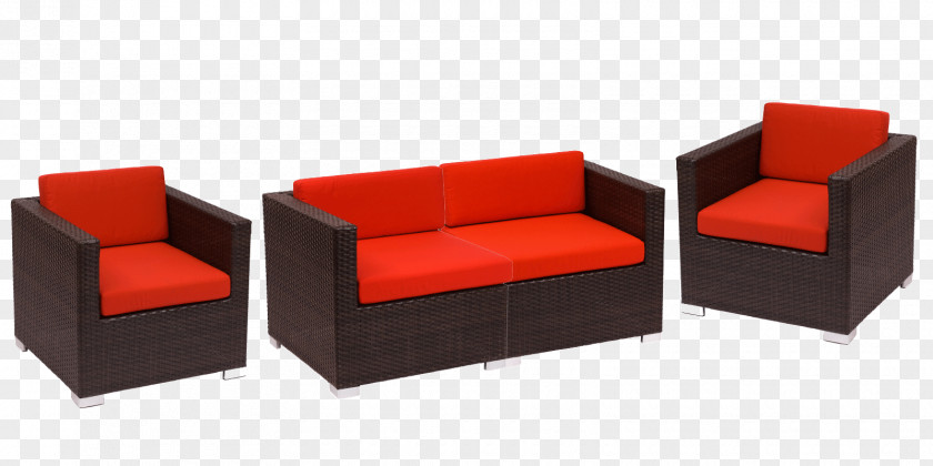 Colored Rattan Table Couch Furniture Chair PNG
