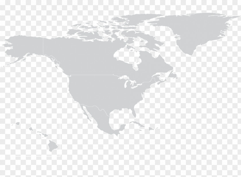 United States World Map PNG