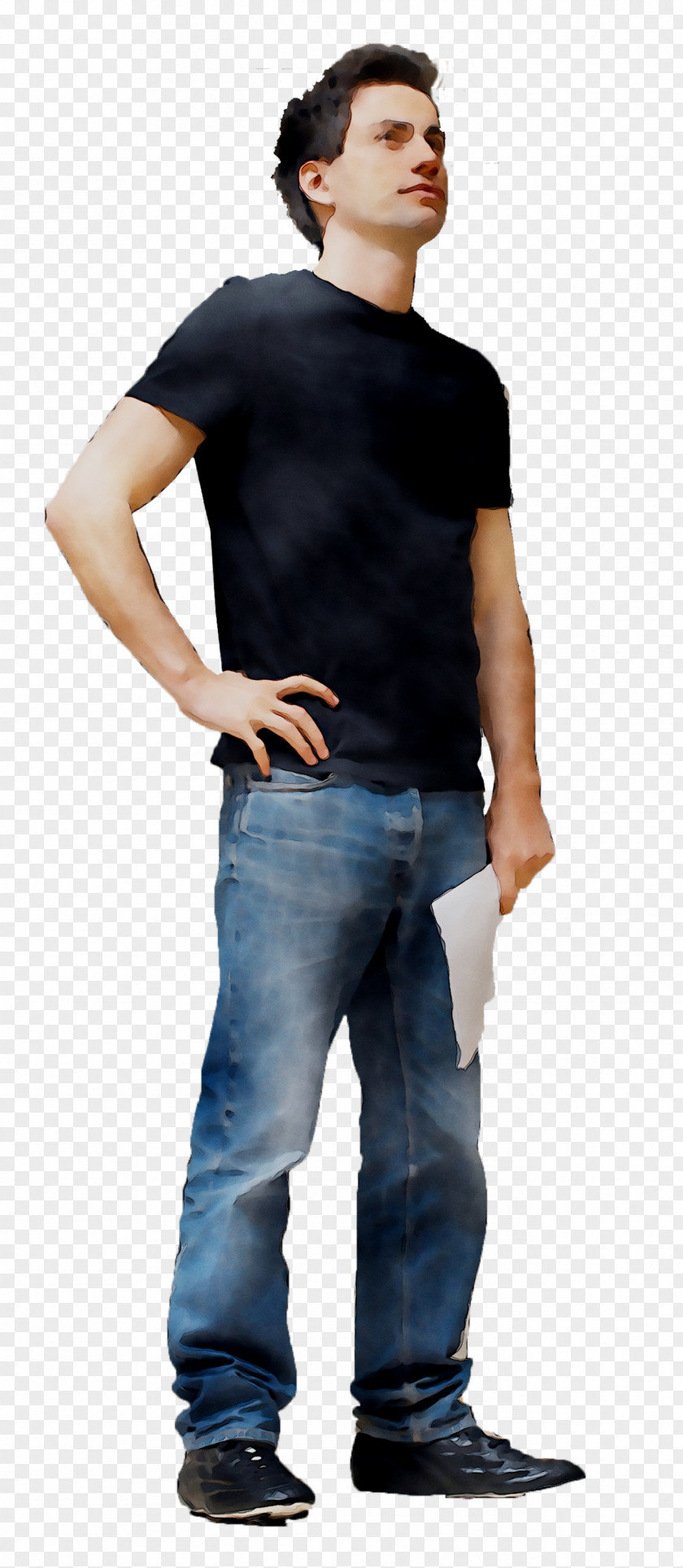 Jeans T-shirt Computer Shoulder Denim PNG