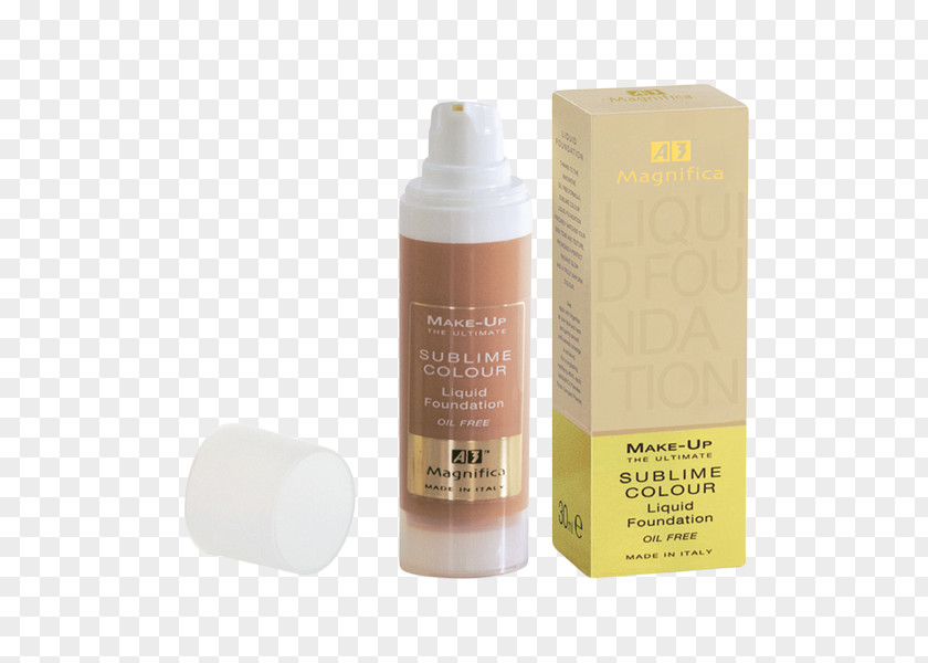 Liquid Foundation Lotion MSC Magnifica Cosmetics Concealer PNG