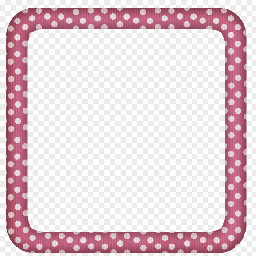 Pink Border Picture Frames Molding Clip Art PNG