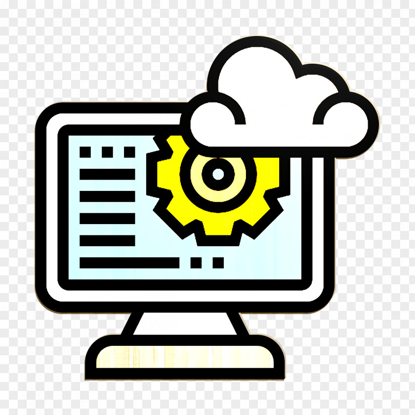 Processing System Icon Cloud Big Data PNG