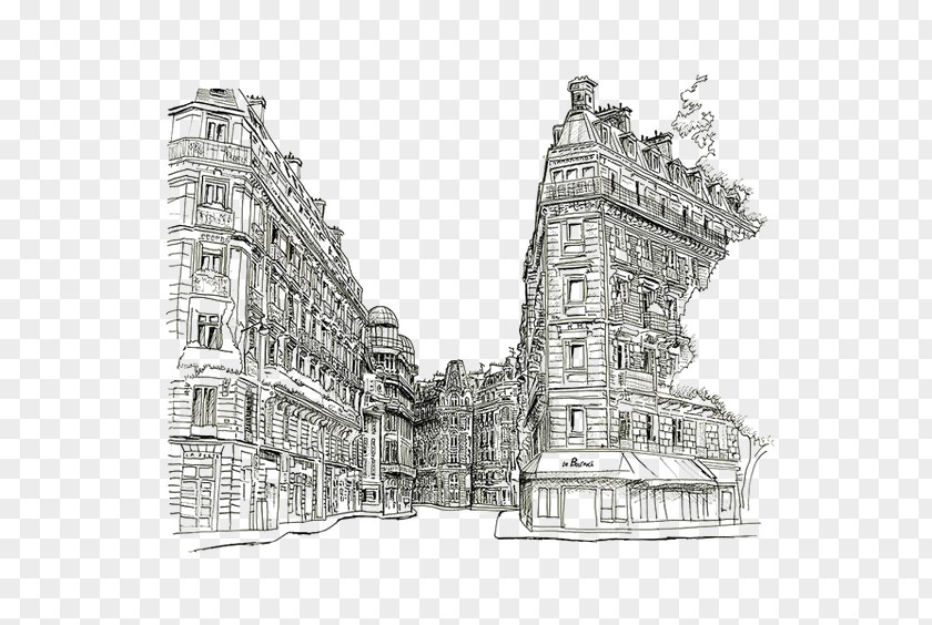 Sketch City Paris Fashion Week 2016 Drawing Watercolor Painting PNG