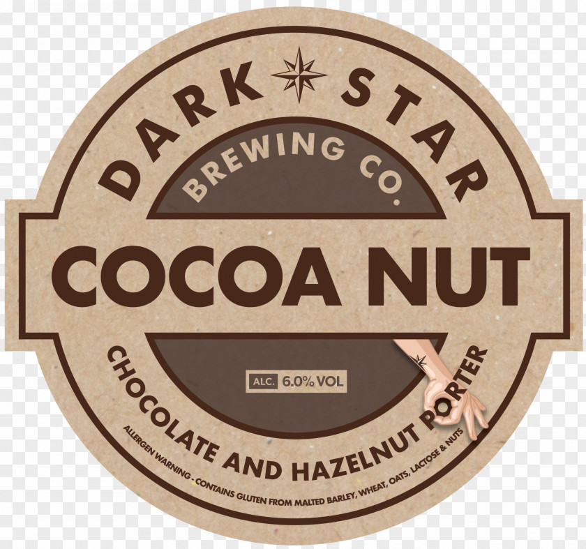 Beer Dark Star Cask Ale Nut Chocolate PNG