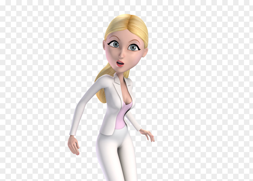 Business Woman Animation 3D Computer Graphics Modeling Cartoon Drawing PNG