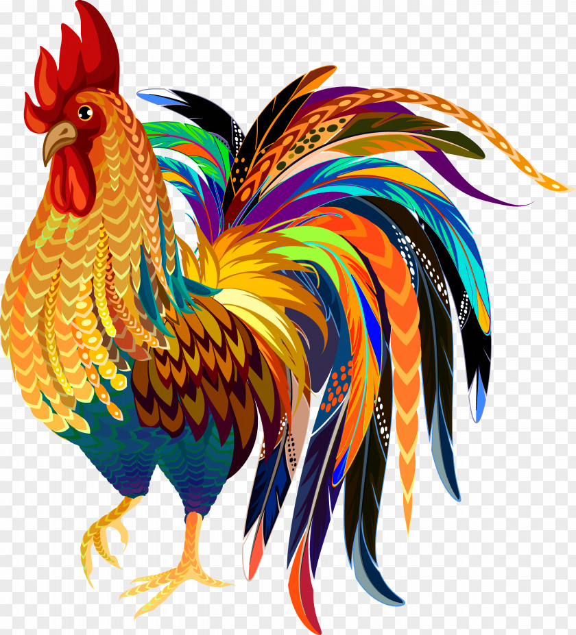 Cock Chicken Chinese New Year Rooster Astrology PNG