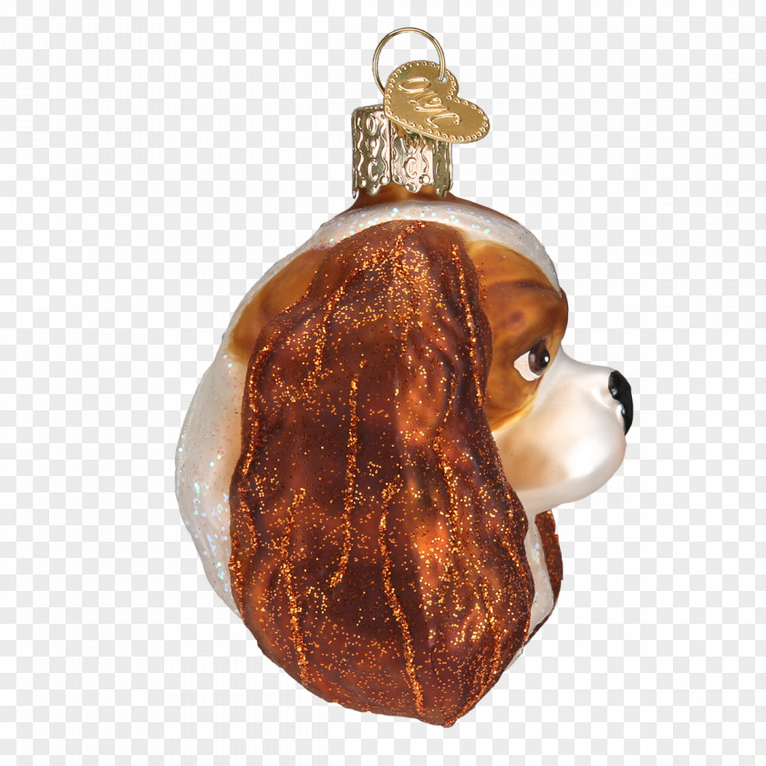 Lobster Christmas Ornament Basset Hound Glass PNG