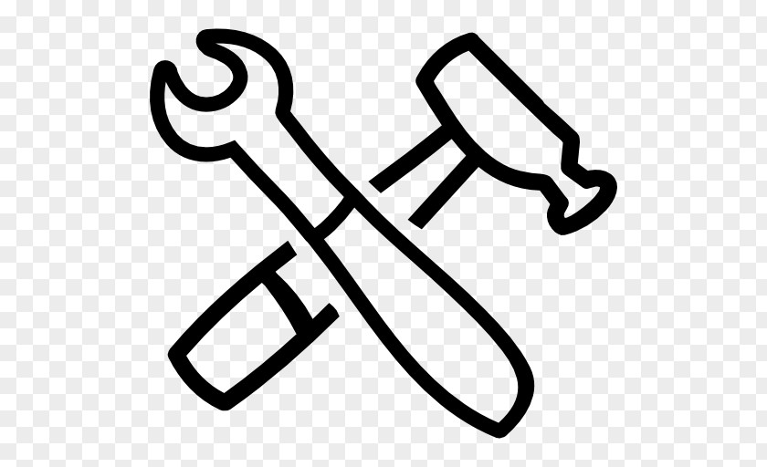 Hand Drawn Penguin Symbol Spanners PNG