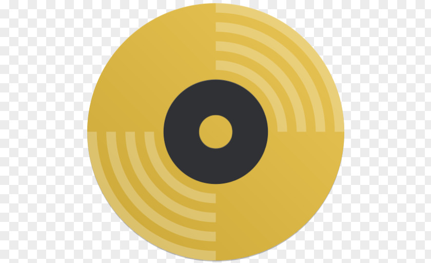 IDVD Symbol Yellow Orange Circle PNG