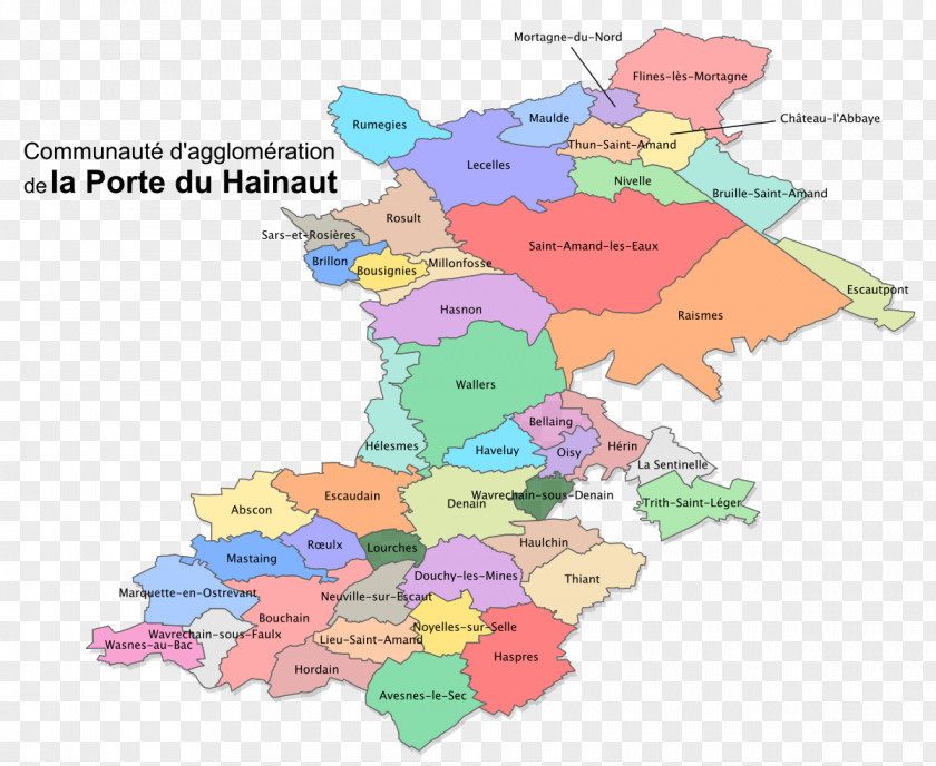 Map Trith-Saint-Léger Saint-Amand-les-Eaux Aubry-du-Hainaut PNG