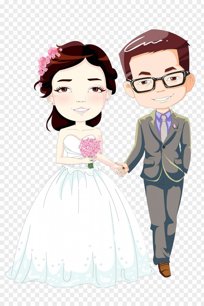 Married Villain Wedding Marriage Cartoon PNG