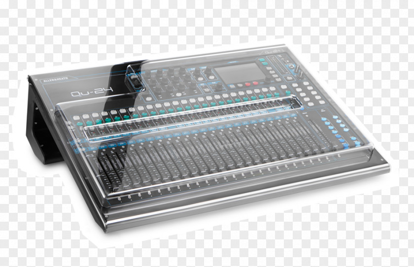 Mixing Desk Allen & Heath QU-24 Chrome Edition Audio Mixers QU-32 PNG