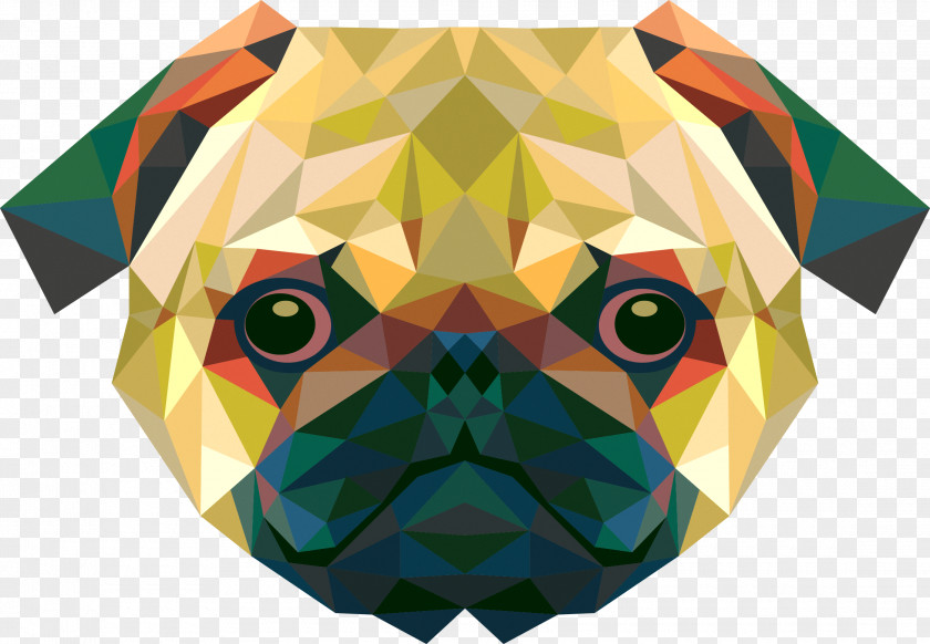 Puppy Head Pug T-shirt Sticker Animal PNG
