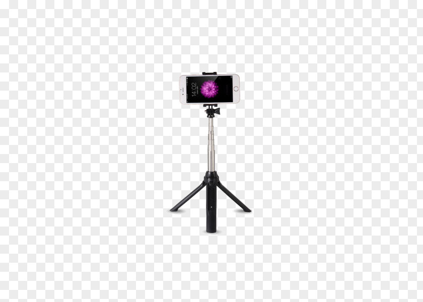 YOCY Phone Bluetooth Remote Self-timer Lever Artifact Stick Black Selfie Tripod PNG