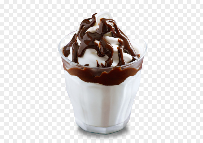Ice Cream McDonald's Hot Fudge Sundae Milkshake Cones PNG