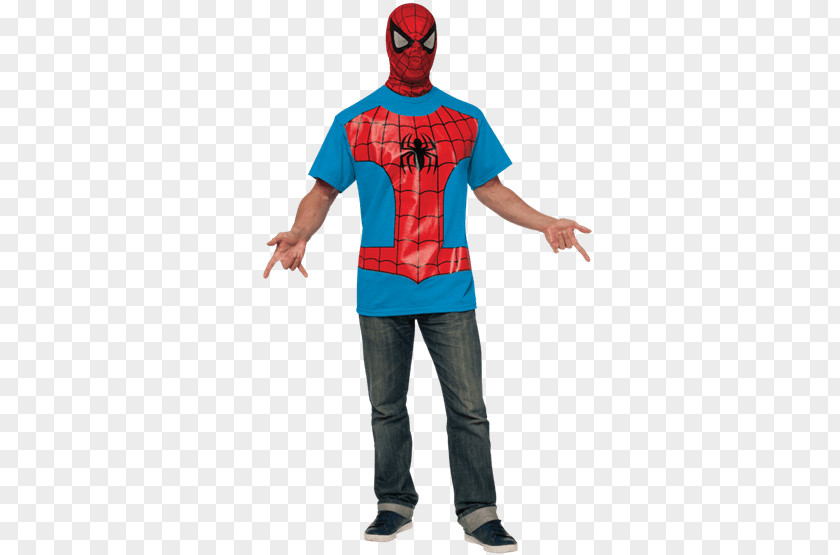 Spider-man Spider-Man T-shirt Iron Man Costume Party PNG